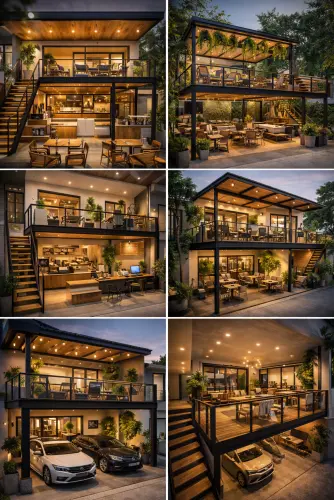Mezannine Cafe Modern di Cigombong